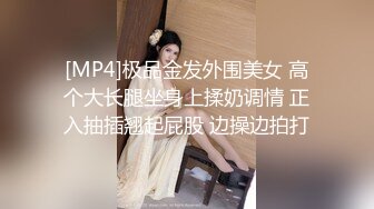 [MP4]极品金发外围美女 高个大长腿坐身上揉奶调情 正入抽插翘起屁股 边操边拍打