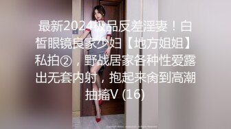 最新2024极品反差淫妻！白皙眼镜良家少妇【地方姐姐】私拍②，野战居家各种性爱露出无套内射，抱起来肏到高潮抽搐V (16)