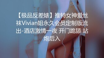 【极品反差婊】推特女神爱丝袜Vivian姐永久会员定制版流出-酒店激情一夜 开门跪舔 站炮后入