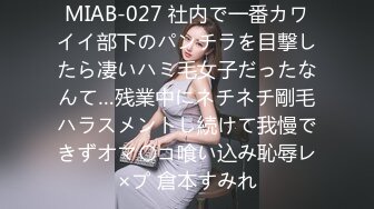 MIAB-027 社内で一番カワイイ部下のパンチラを目撃したら凄いハミ毛女子だったなんて…残業中にネチネチ剛毛ハラスメントし続けて我慢できずオマ〇コ喰い込み恥辱レ×プ 倉本すみれ