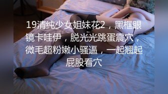 19清纯少女姐妹花2，黑框眼镜卡哇伊，脱光光跳蛋震穴，微毛超粉嫩小骚逼，一起翘起屁股看穴